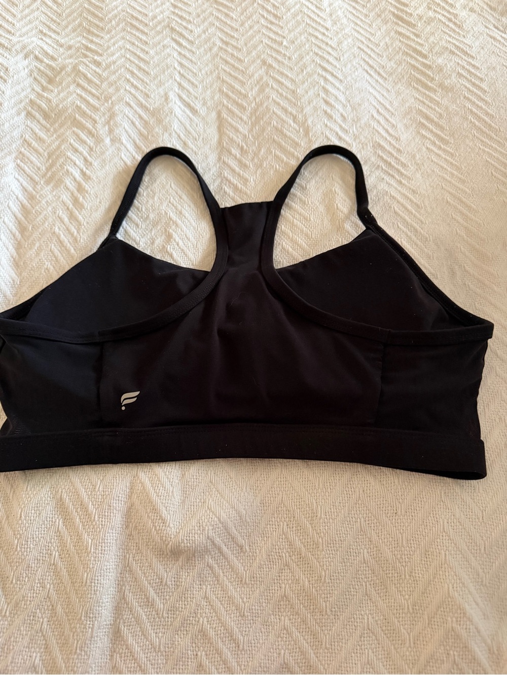 Fabletics Black Racerback Bra - Picture 2 of 6